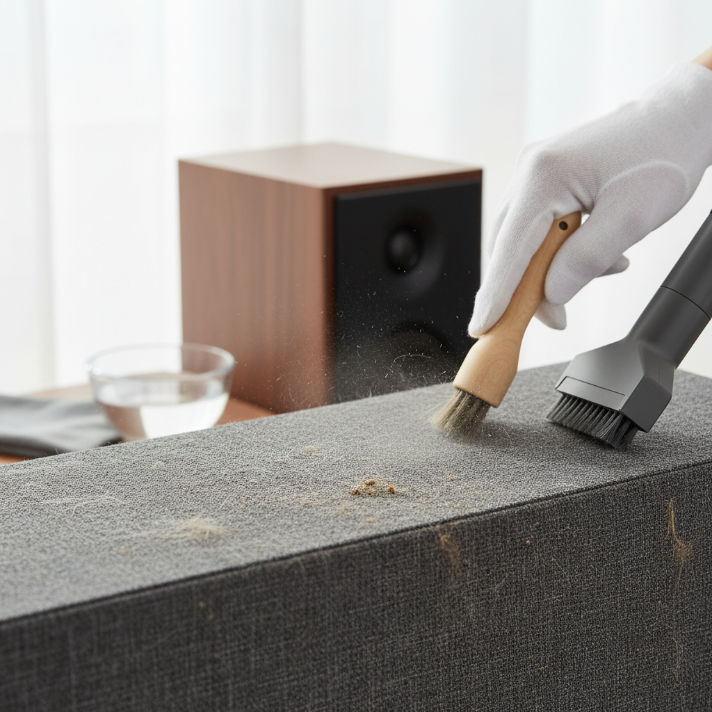 How to Safely and Effectively Clean Speaker Grille Cloth